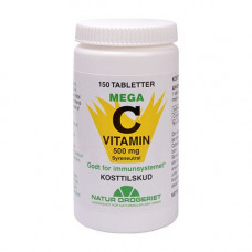 NATUR DROGERIET - C-vitamin 500 mg.
